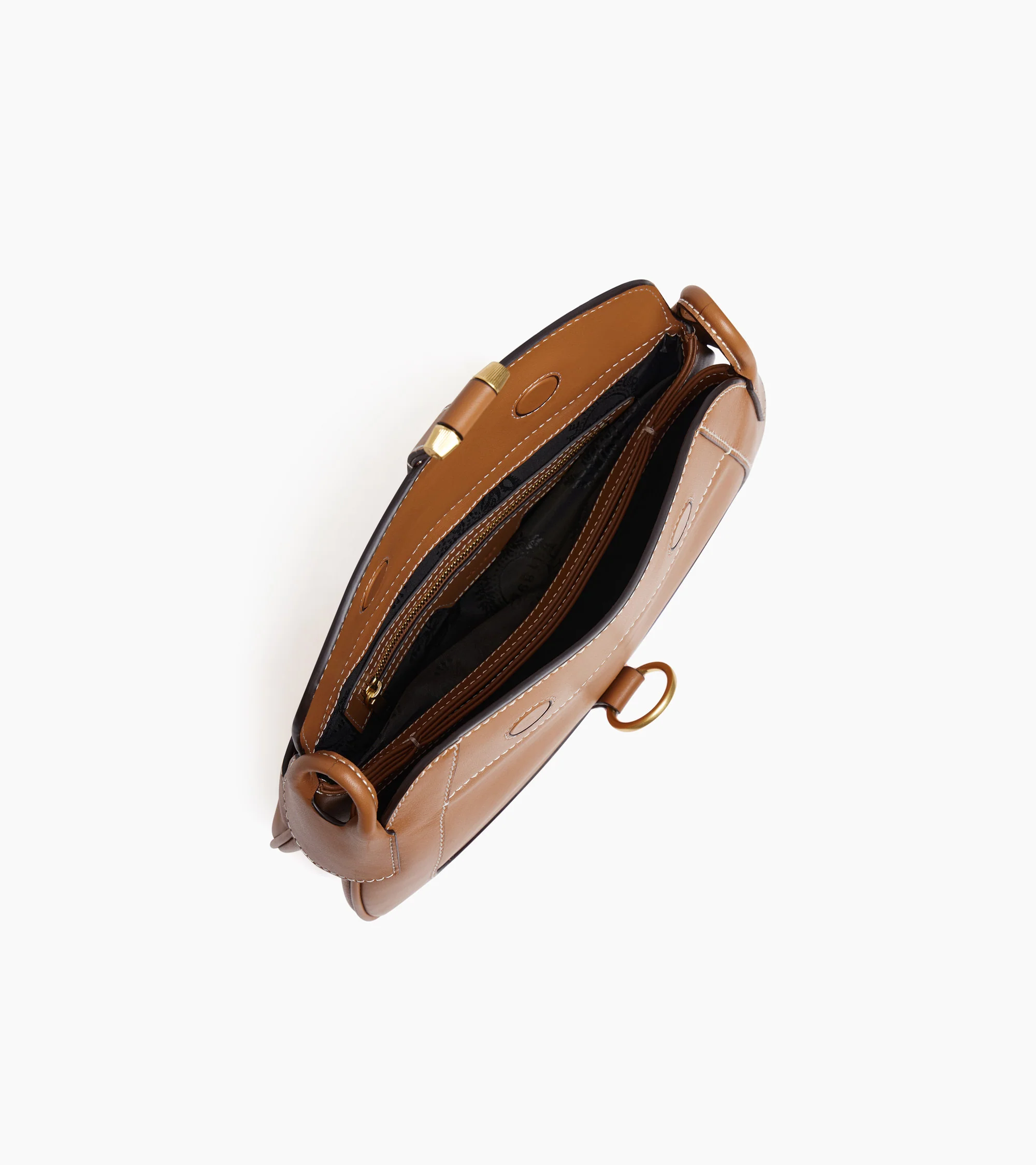 Pia small shoulder bag in smooth leather - Image 4