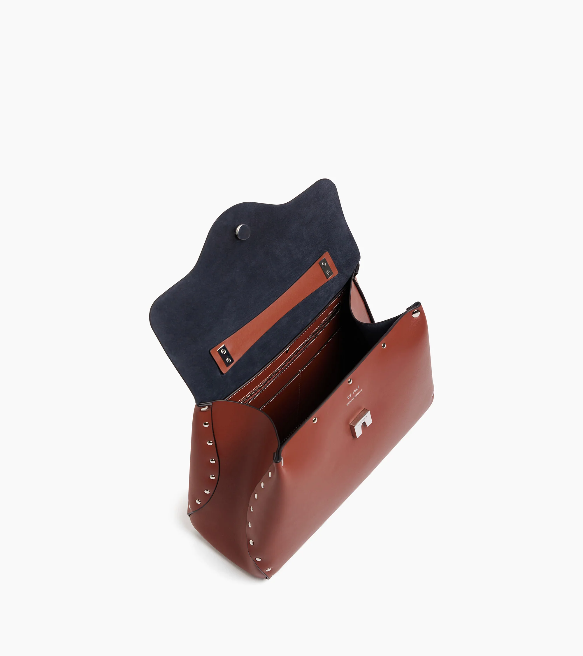 Sans Couture medium-sized handbag in smooth leather - Image 3