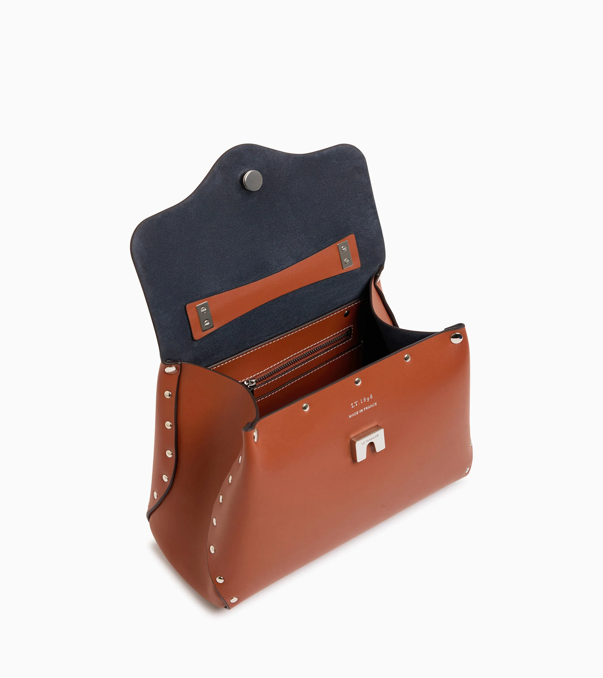 Sans Couture small handbag in smooth leather - Image 3