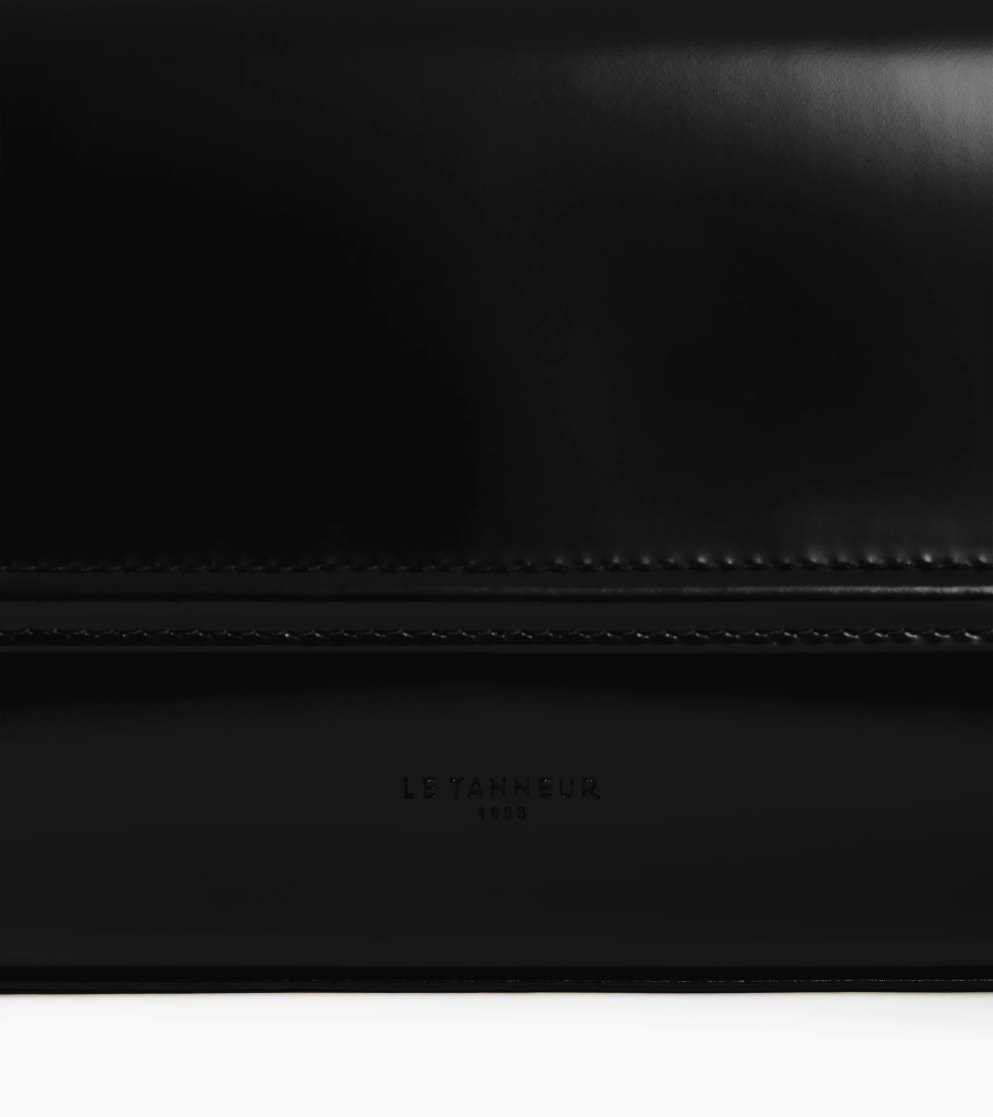 Solaise medium shoulder bag in smooth leather box-effect - Image 3